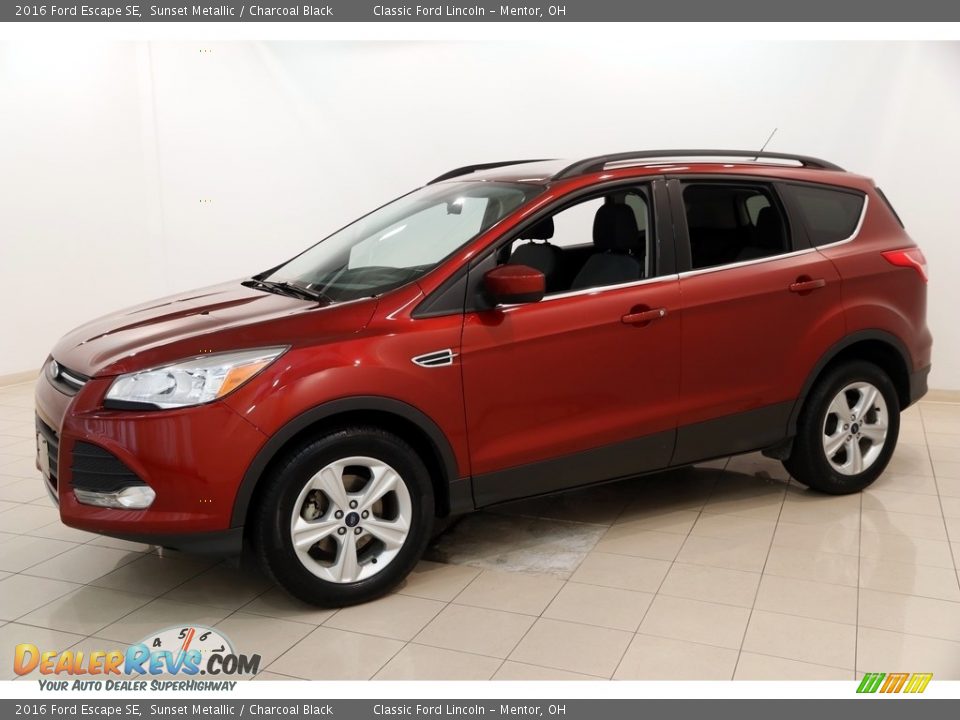 2016 Ford Escape SE Sunset Metallic / Charcoal Black Photo #3