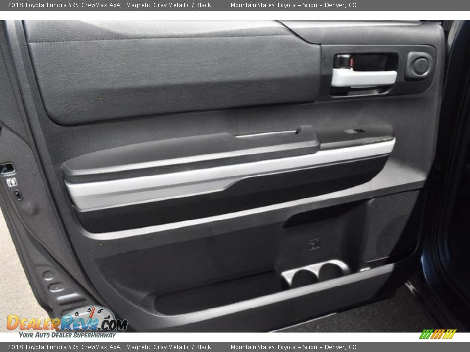 2018 Toyota Tundra SR5 CrewMax 4x4 Magnetic Gray Metallic / Black Photo #20