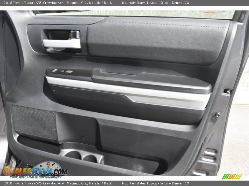 2018 Toyota Tundra SR5 CrewMax 4x4 Magnetic Gray Metallic / Black Photo #21