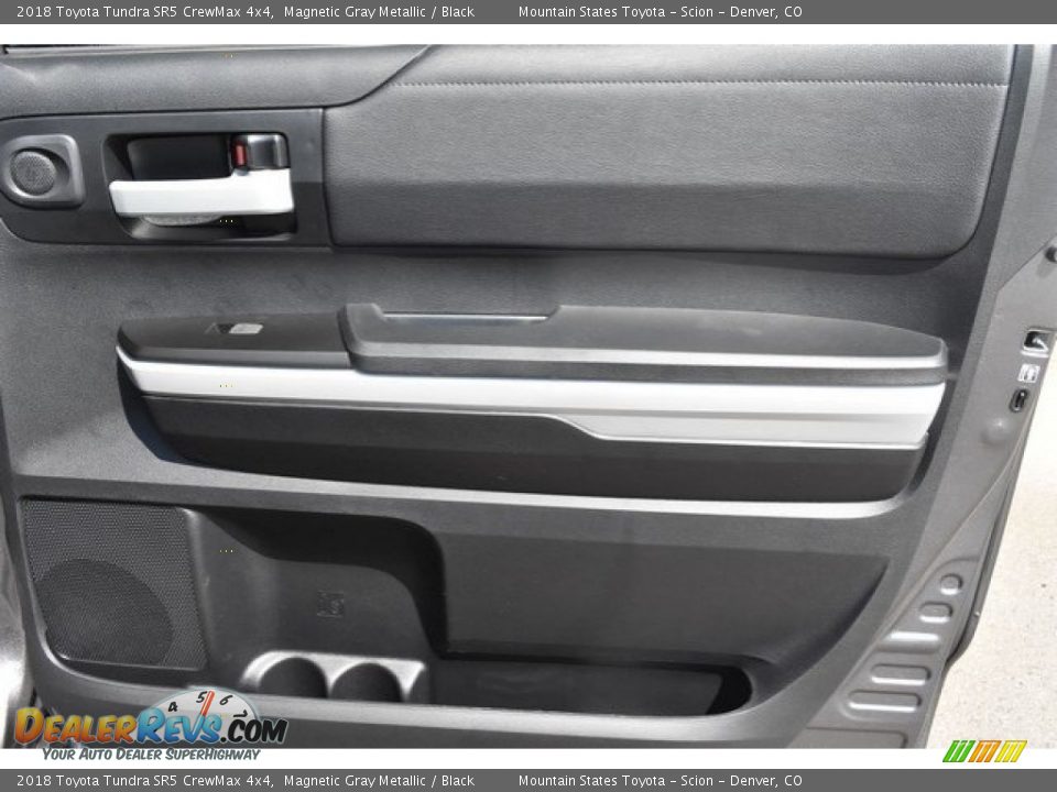 2018 Toyota Tundra SR5 CrewMax 4x4 Magnetic Gray Metallic / Black Photo #22