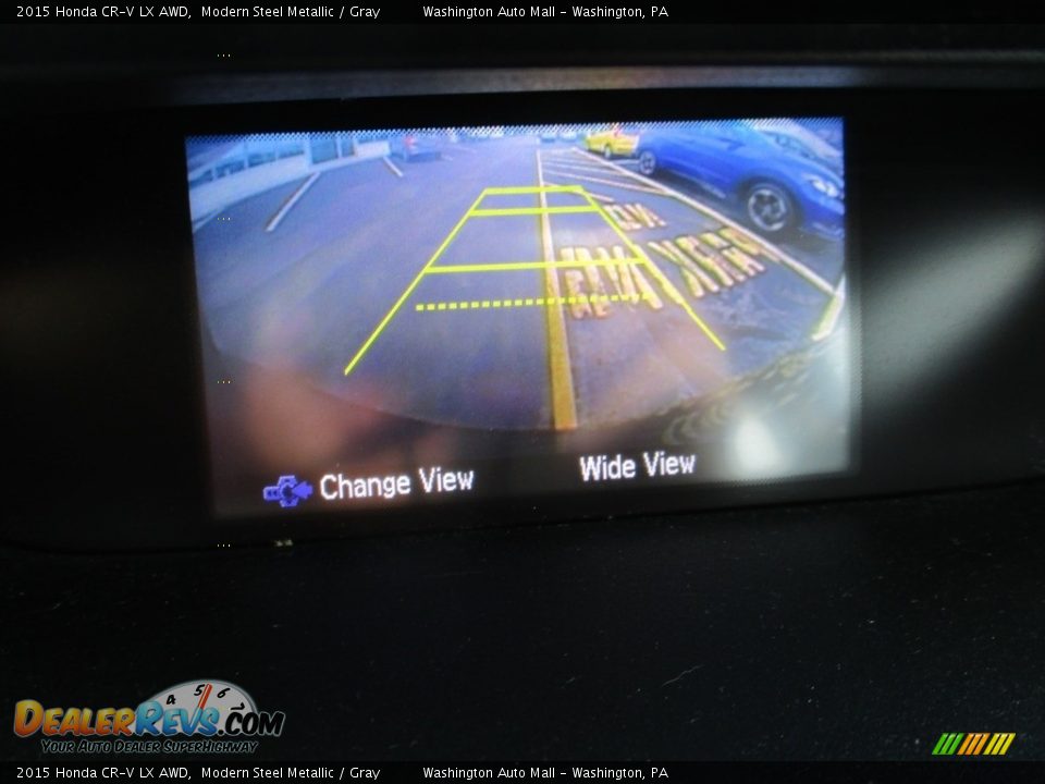 2015 Honda CR-V LX AWD Modern Steel Metallic / Gray Photo #16