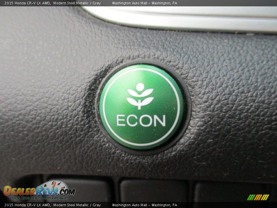 2015 Honda CR-V LX AWD Modern Steel Metallic / Gray Photo #17