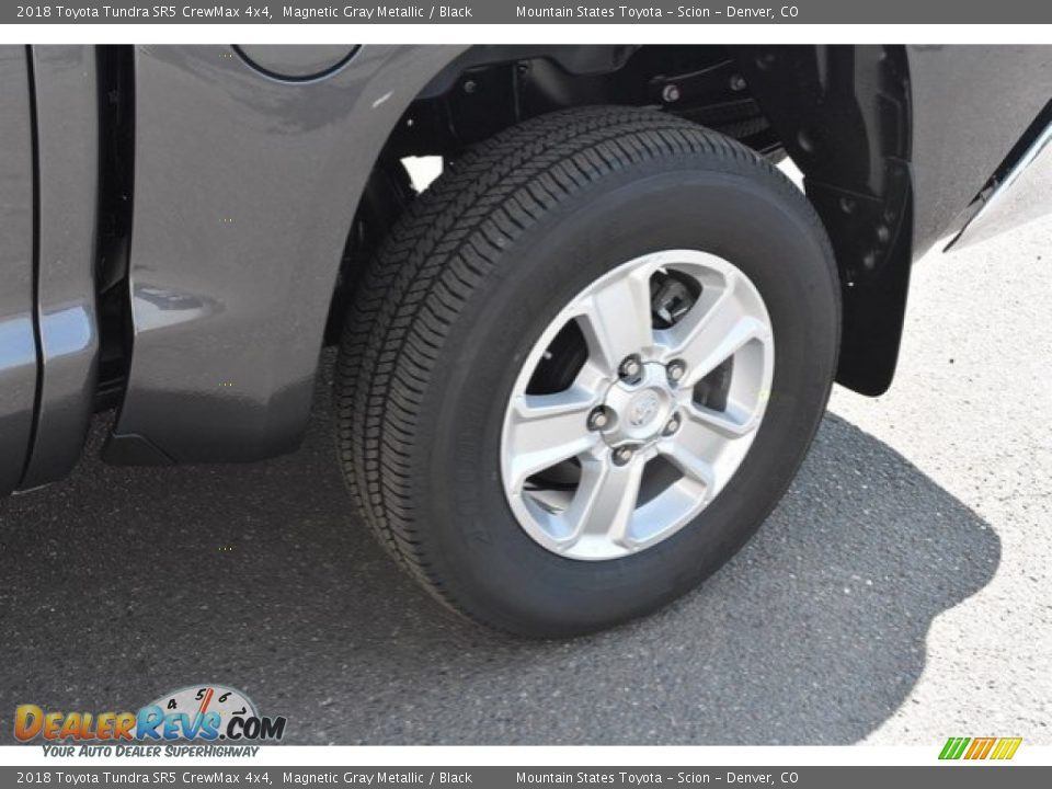 2018 Toyota Tundra SR5 CrewMax 4x4 Magnetic Gray Metallic / Black Photo #33