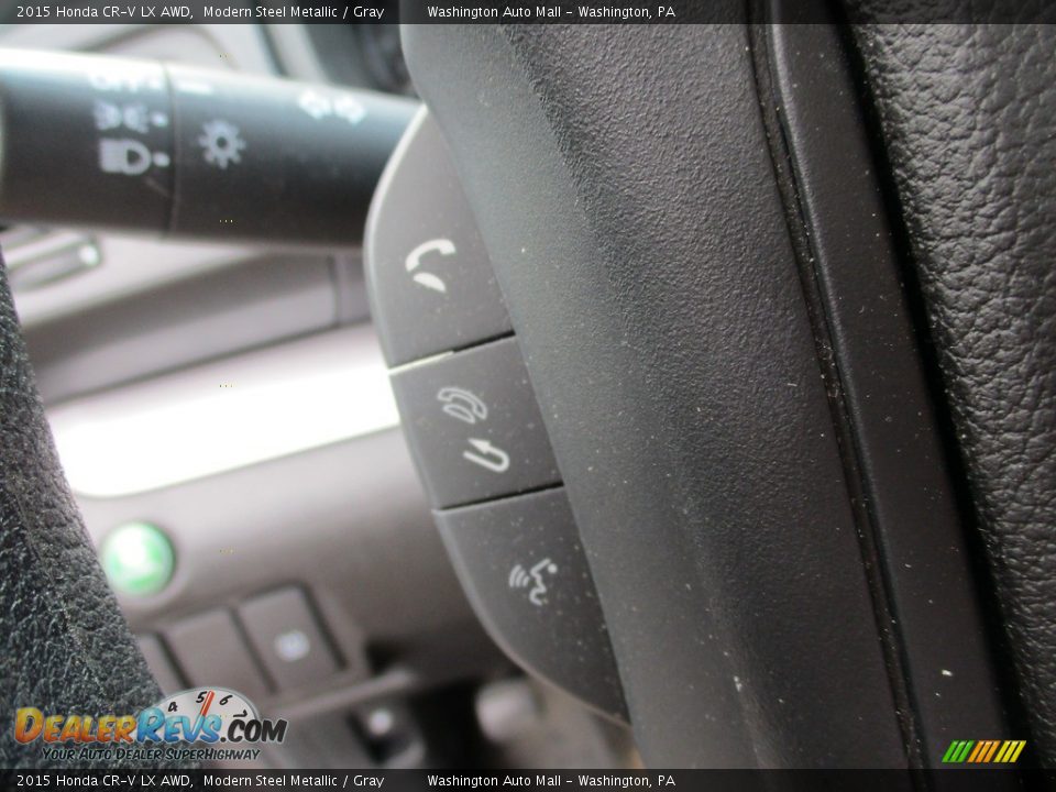 2015 Honda CR-V LX AWD Modern Steel Metallic / Gray Photo #18