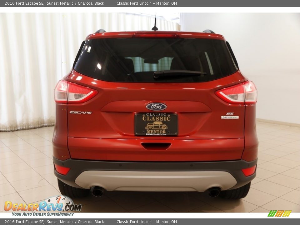 2016 Ford Escape SE Sunset Metallic / Charcoal Black Photo #20