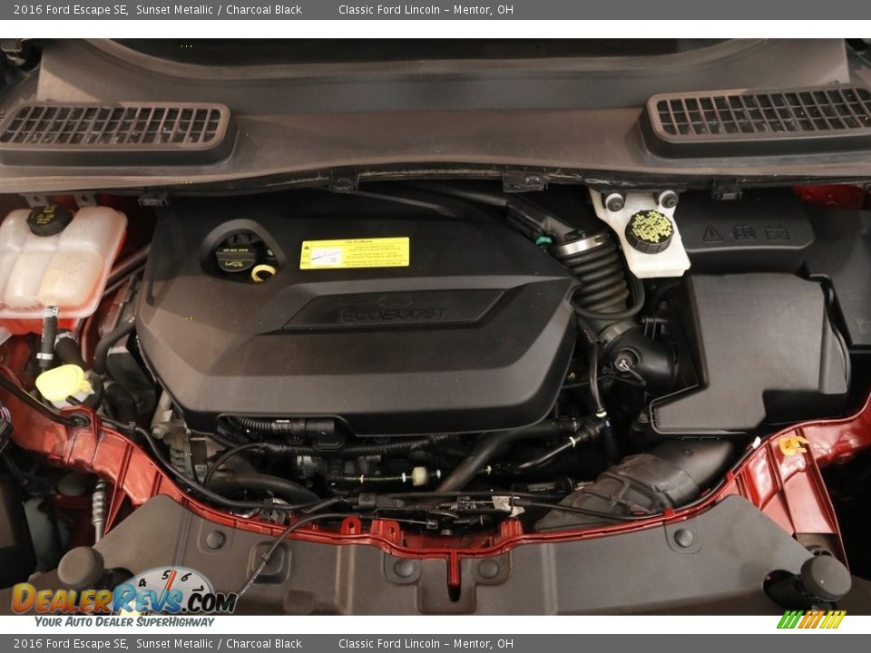 2016 Ford Escape SE Sunset Metallic / Charcoal Black Photo #21