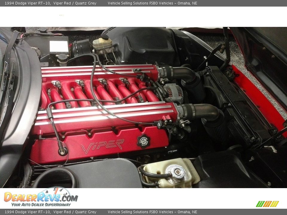 1994 Dodge Viper RT-10 8.0 Liter OHV 20-Valve V10 Engine Photo #5