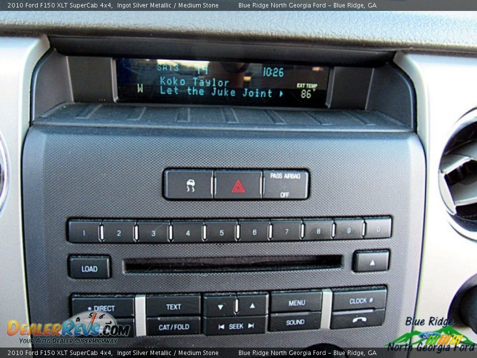 2010 Ford F150 XLT SuperCab 4x4 Ingot Silver Metallic / Medium Stone Photo #16