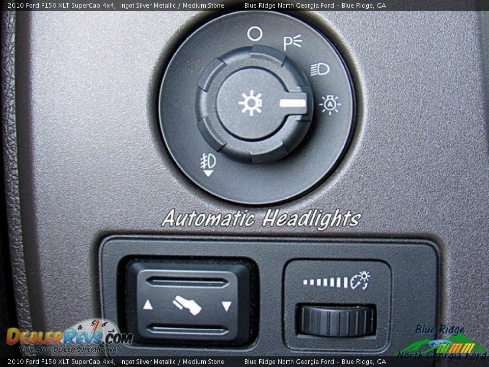 2010 Ford F150 XLT SuperCab 4x4 Ingot Silver Metallic / Medium Stone Photo #19