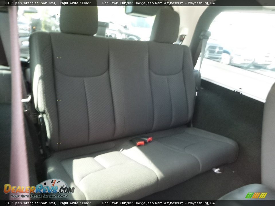 2017 Jeep Wrangler Sport 4x4 Bright White / Black Photo #12