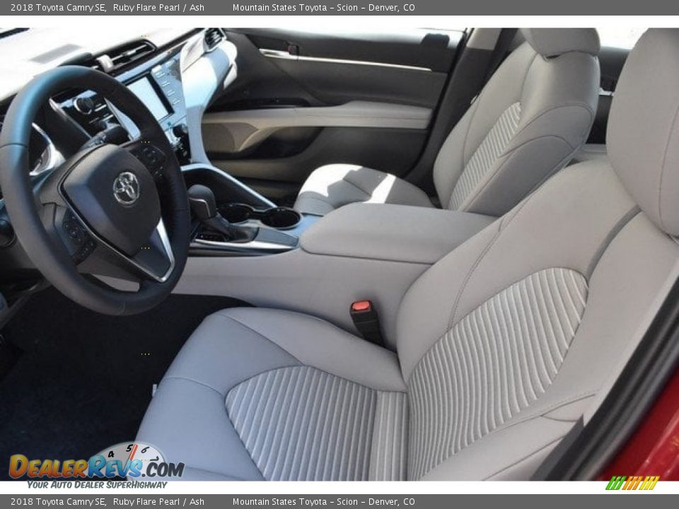 2018 Toyota Camry SE Ruby Flare Pearl / Ash Photo #6