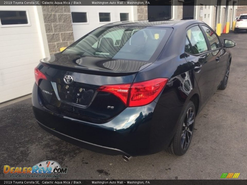2019 Toyota Corolla SE Galactic Aqua Mica / Black Photo #3