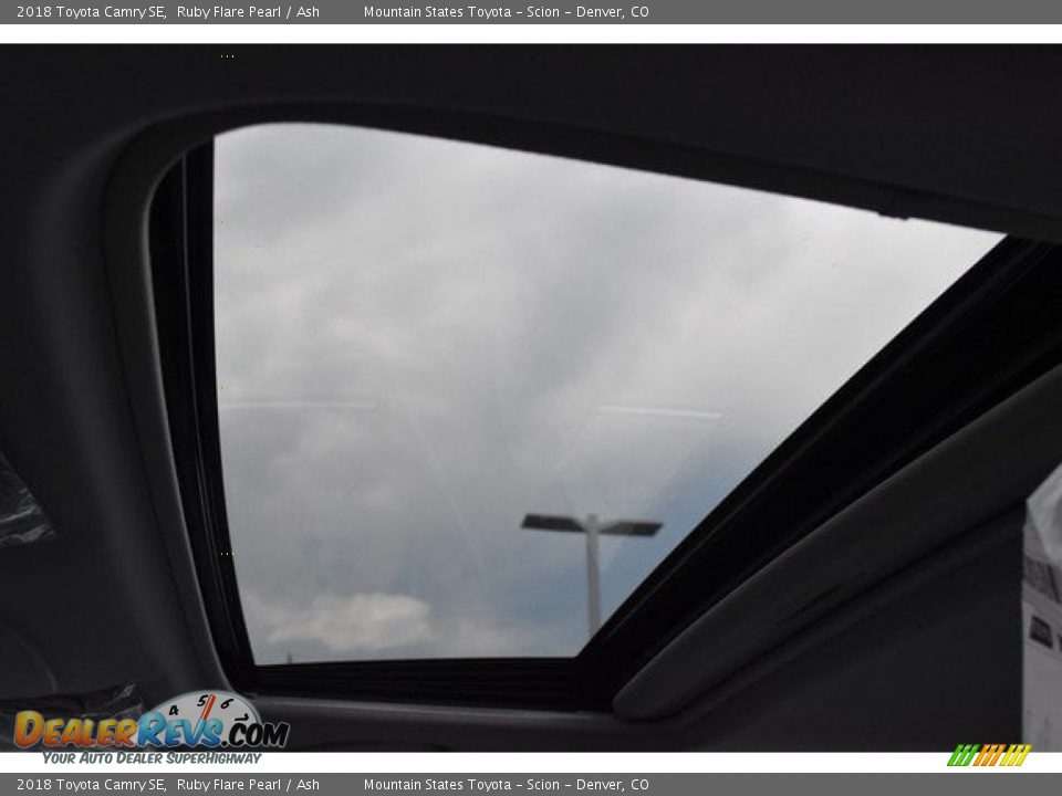 2018 Toyota Camry SE Ruby Flare Pearl / Ash Photo #9