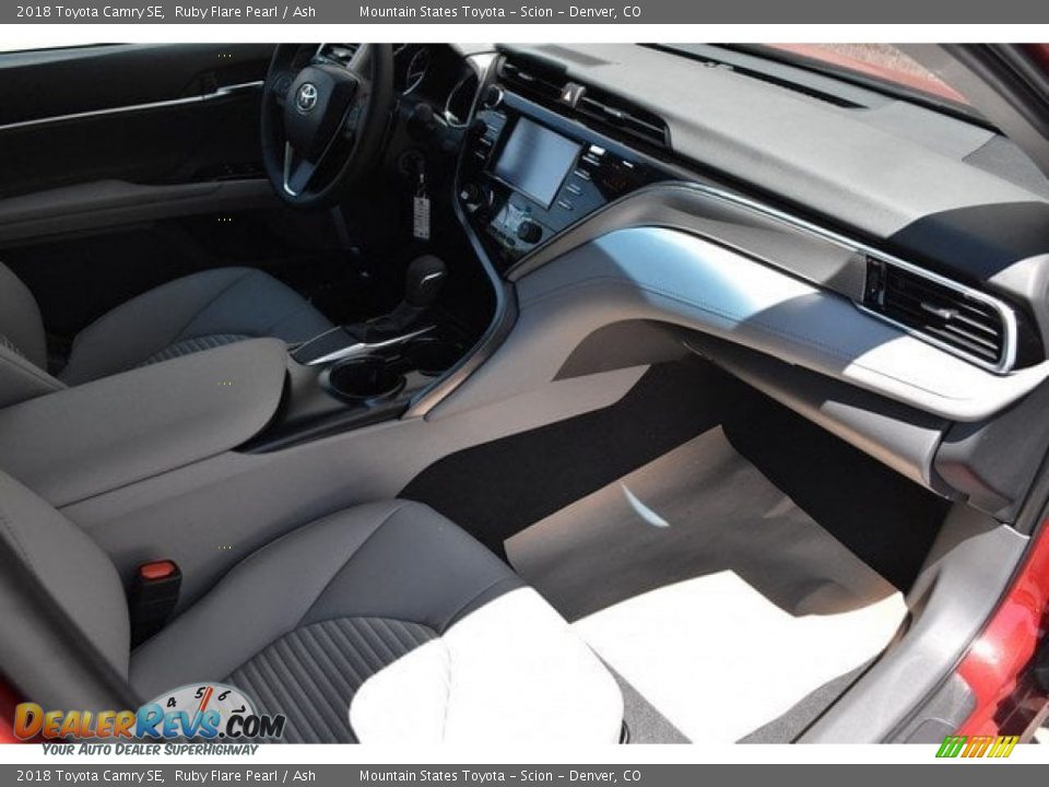 2018 Toyota Camry SE Ruby Flare Pearl / Ash Photo #11