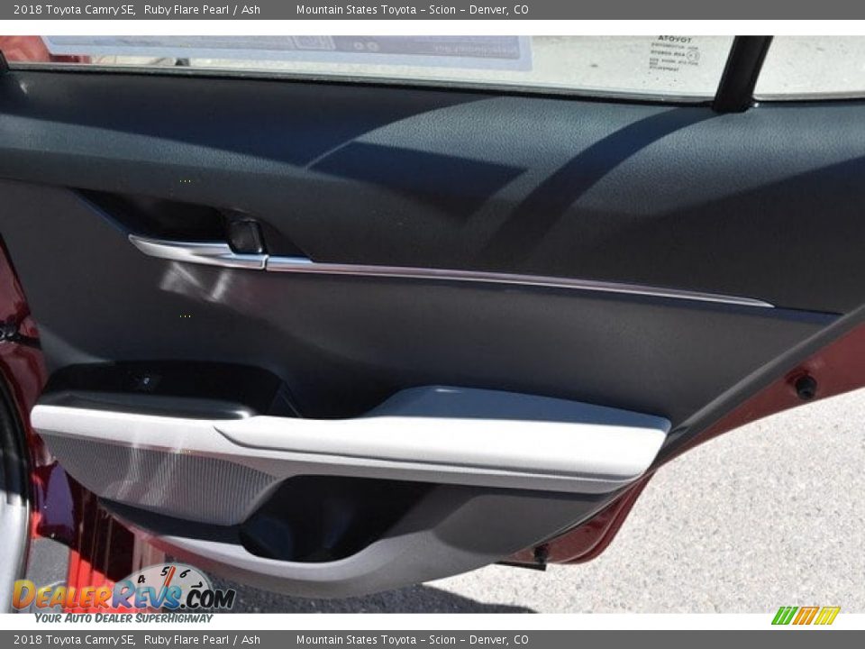 2018 Toyota Camry SE Ruby Flare Pearl / Ash Photo #23