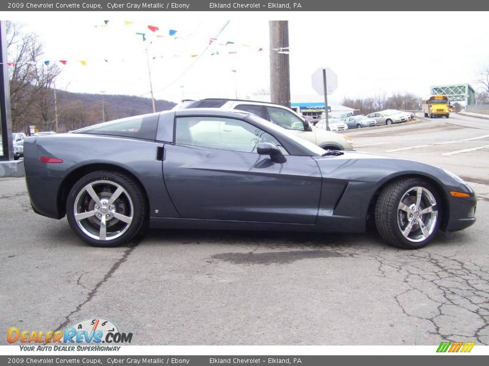 2009 Chevrolet Corvette Coupe Cyber Gray Metallic / Ebony Photo #1