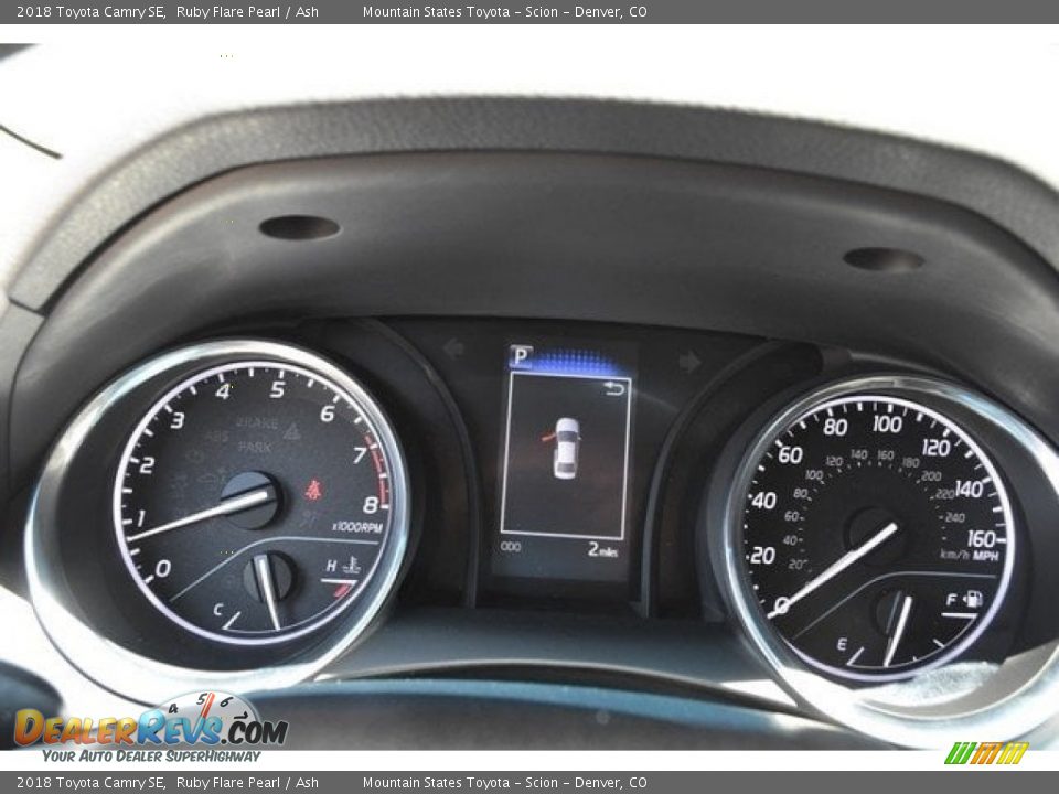 2018 Toyota Camry SE Ruby Flare Pearl / Ash Photo #28