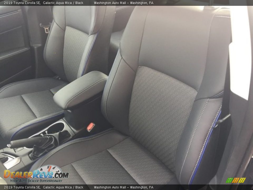 2019 Toyota Corolla SE Galactic Aqua Mica / Black Photo #21