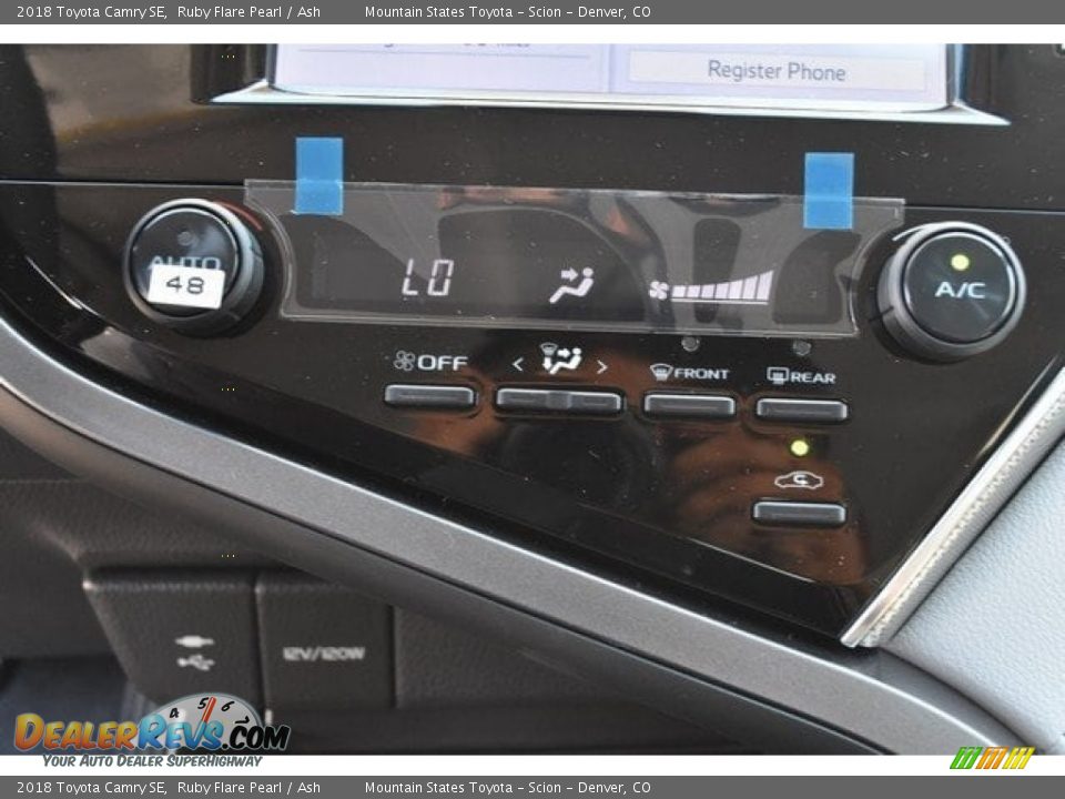 2018 Toyota Camry SE Ruby Flare Pearl / Ash Photo #29
