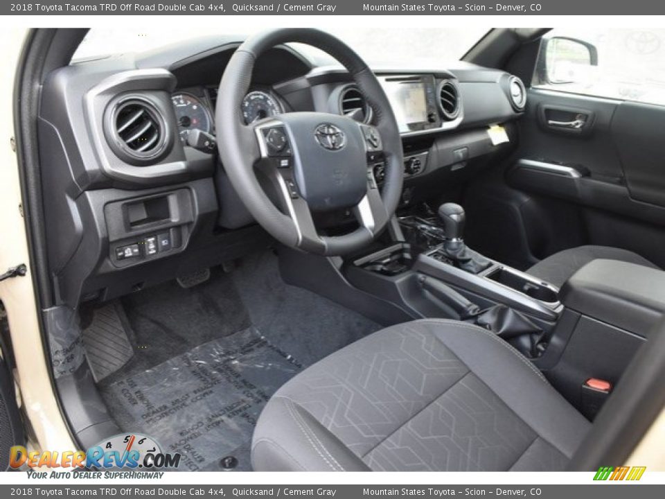 2018 Toyota Tacoma TRD Off Road Double Cab 4x4 Quicksand / Cement Gray Photo #5