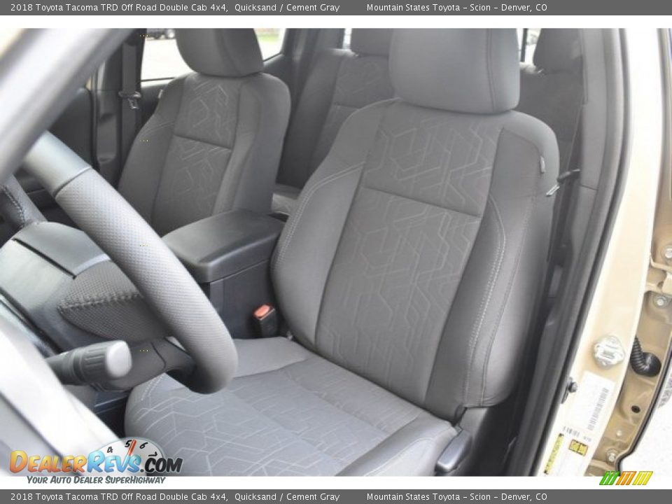 2018 Toyota Tacoma TRD Off Road Double Cab 4x4 Quicksand / Cement Gray Photo #7