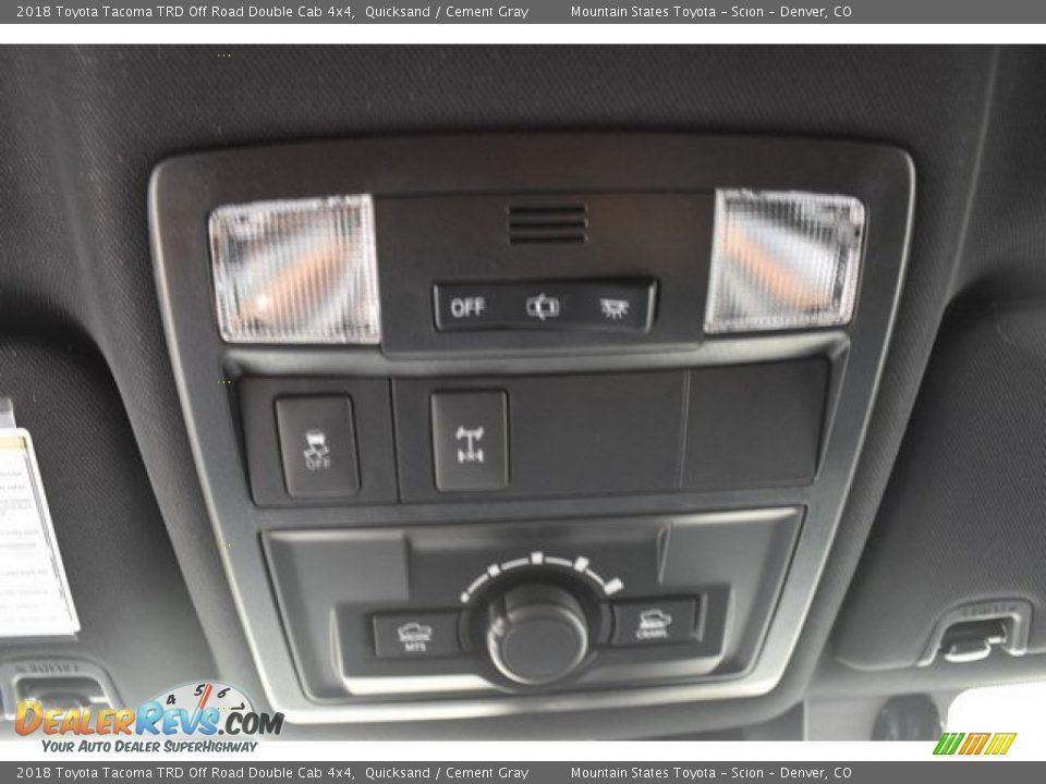 2018 Toyota Tacoma TRD Off Road Double Cab 4x4 Quicksand / Cement Gray Photo #9