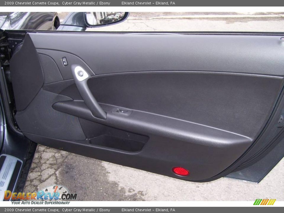 2009 Chevrolet Corvette Coupe Cyber Gray Metallic / Ebony Photo #14