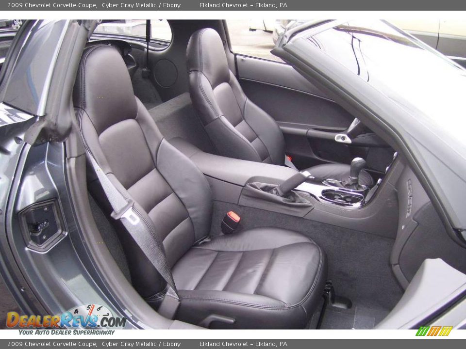 2009 Chevrolet Corvette Coupe Cyber Gray Metallic / Ebony Photo #15