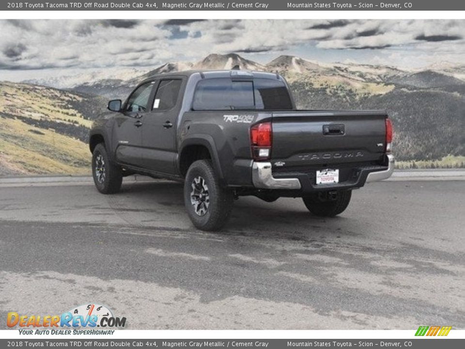 2018 Toyota Tacoma TRD Off Road Double Cab 4x4 Magnetic Gray Metallic / Cement Gray Photo #3