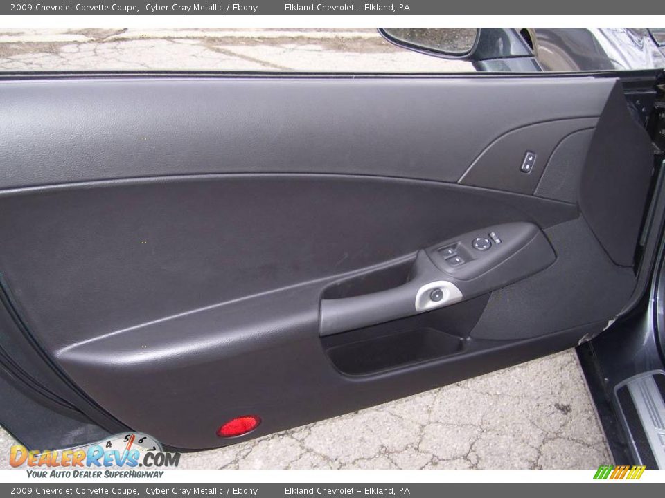 2009 Chevrolet Corvette Coupe Cyber Gray Metallic / Ebony Photo #17