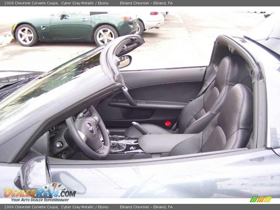 2009 Chevrolet Corvette Coupe Cyber Gray Metallic / Ebony Photo #20