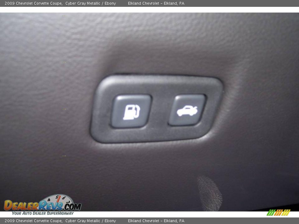 2009 Chevrolet Corvette Coupe Cyber Gray Metallic / Ebony Photo #21