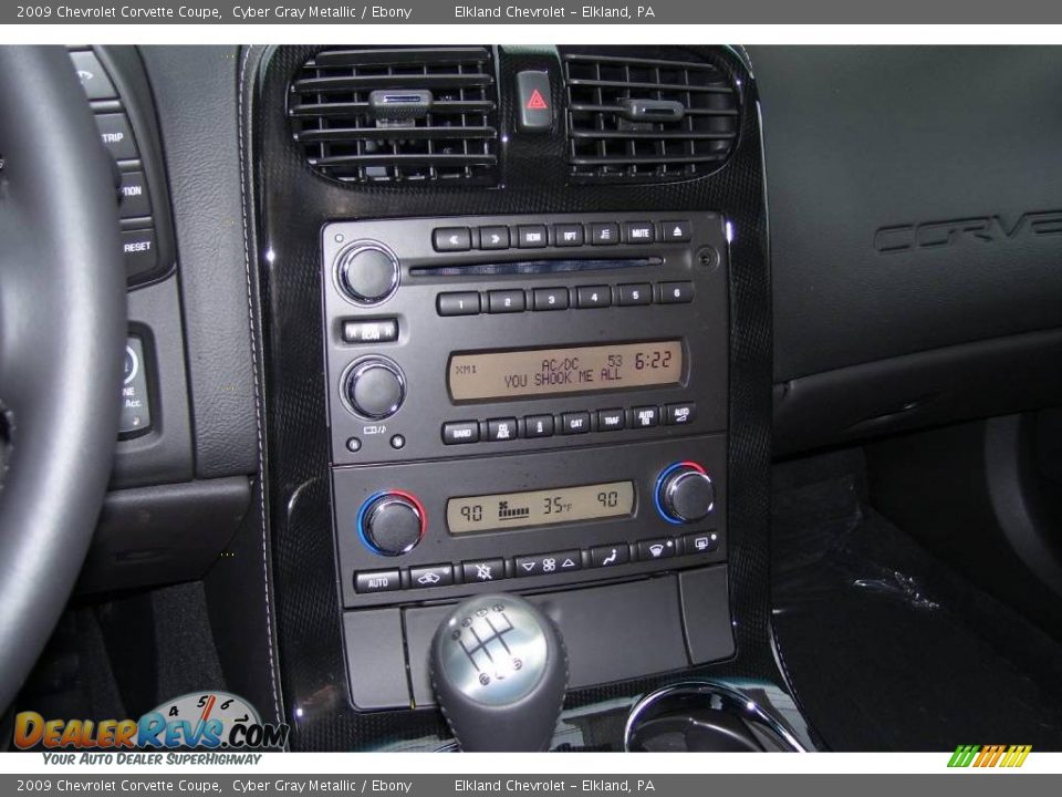 2009 Chevrolet Corvette Coupe Cyber Gray Metallic / Ebony Photo #24
