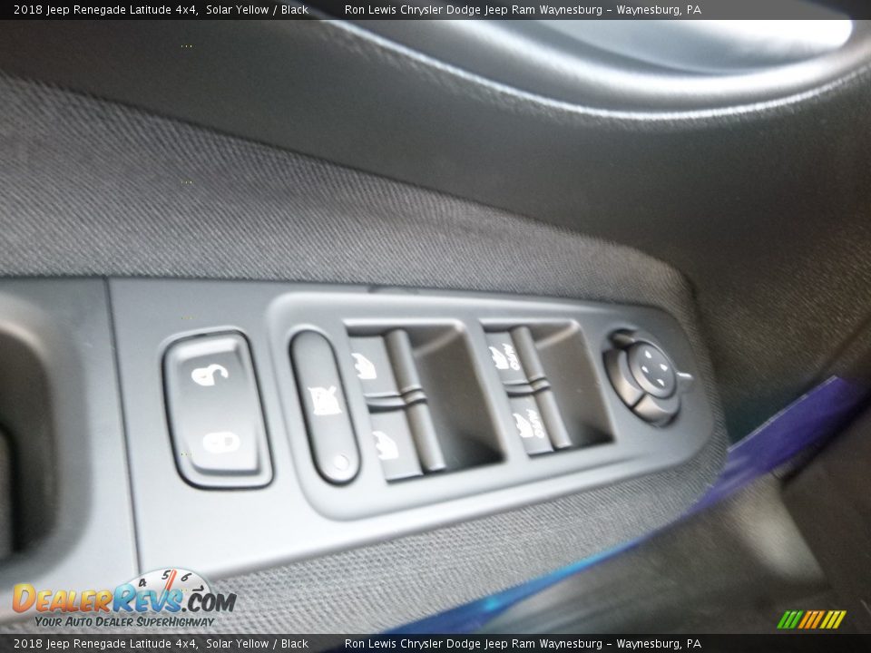 2018 Jeep Renegade Latitude 4x4 Solar Yellow / Black Photo #19