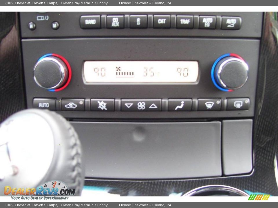 2009 Chevrolet Corvette Coupe Cyber Gray Metallic / Ebony Photo #25