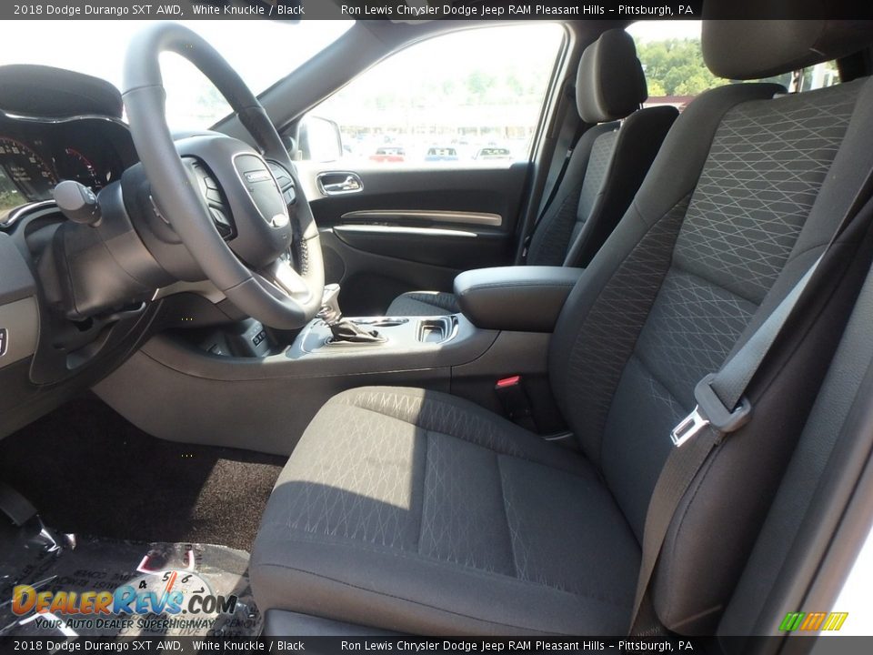 2018 Dodge Durango SXT AWD White Knuckle / Black Photo #10
