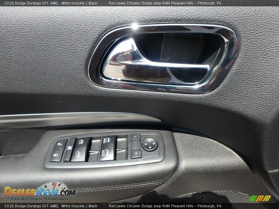 2018 Dodge Durango SXT AWD White Knuckle / Black Photo #13