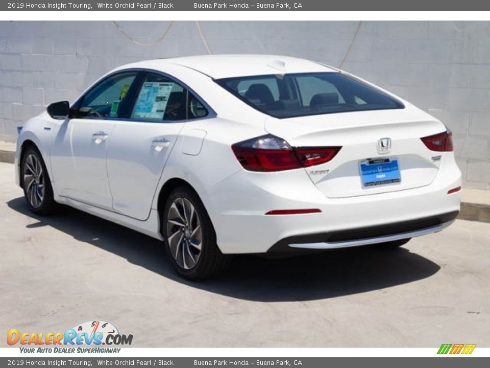 2019 Honda Insight Touring White Orchid Pearl / Black Photo #2