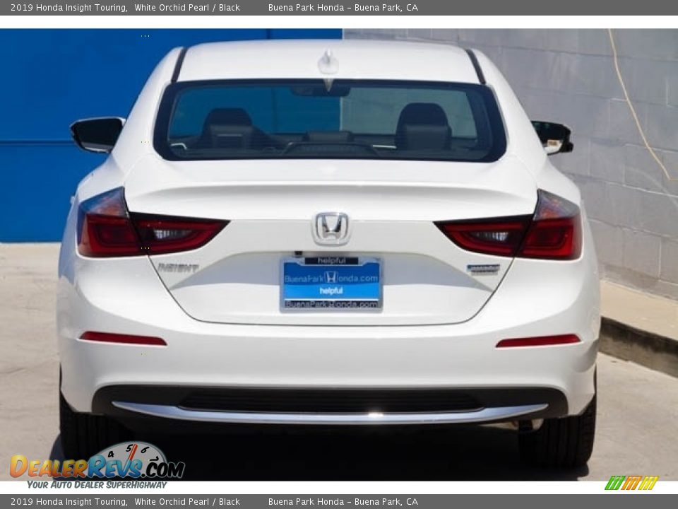 2019 Honda Insight Touring White Orchid Pearl / Black Photo #6