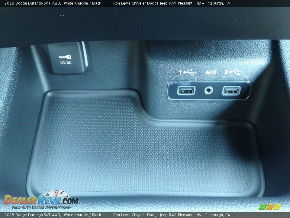 2018 Dodge Durango SXT AWD White Knuckle / Black Photo #19