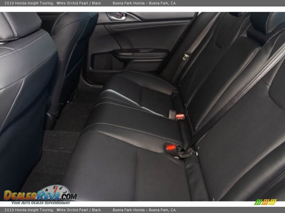 2019 Honda Insight Touring White Orchid Pearl / Black Photo #18