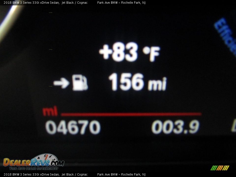 2018 BMW 3 Series 330i xDrive Sedan Jet Black / Cognac Photo #27