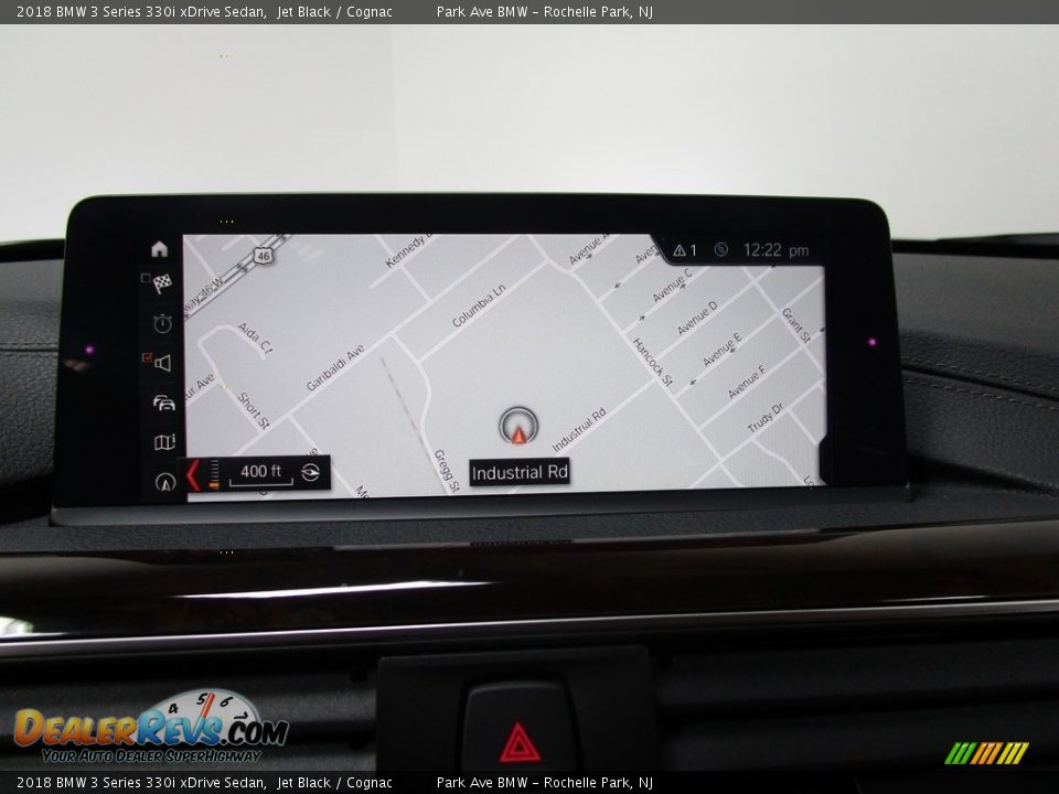 2018 BMW 3 Series 330i xDrive Sedan Jet Black / Cognac Photo #28