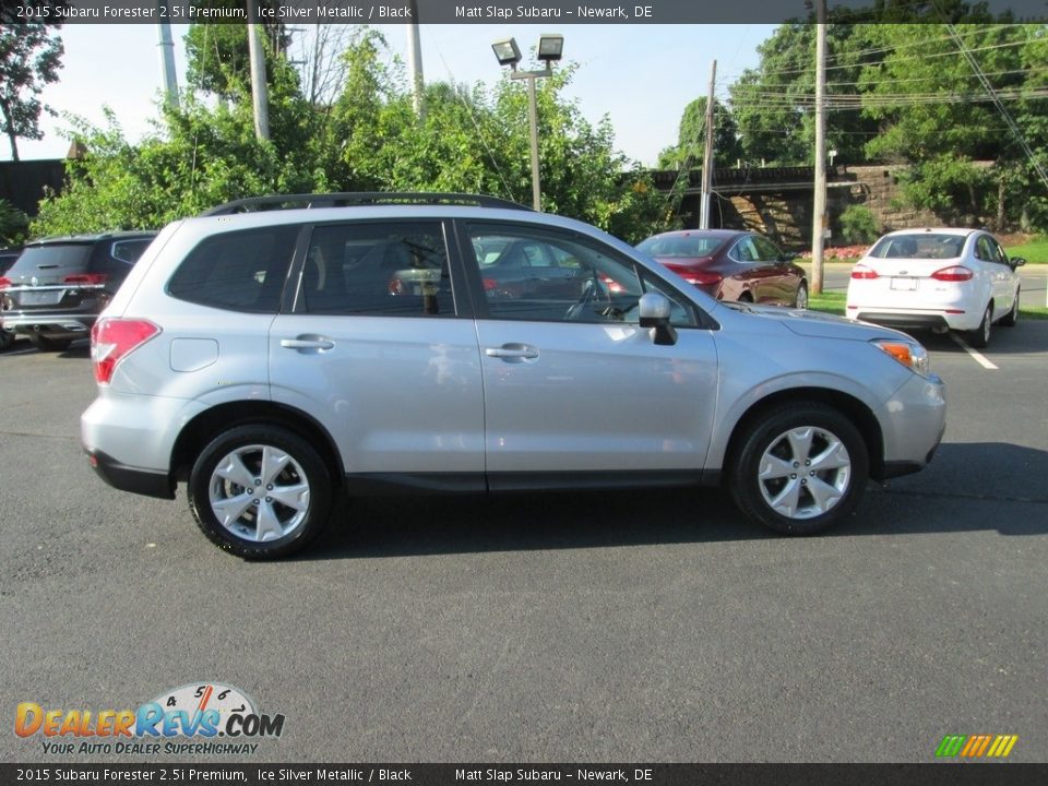 2015 Subaru Forester 2.5i Premium Ice Silver Metallic / Black Photo #5