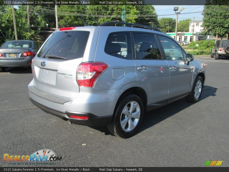 2015 Subaru Forester 2.5i Premium Ice Silver Metallic / Black Photo #6