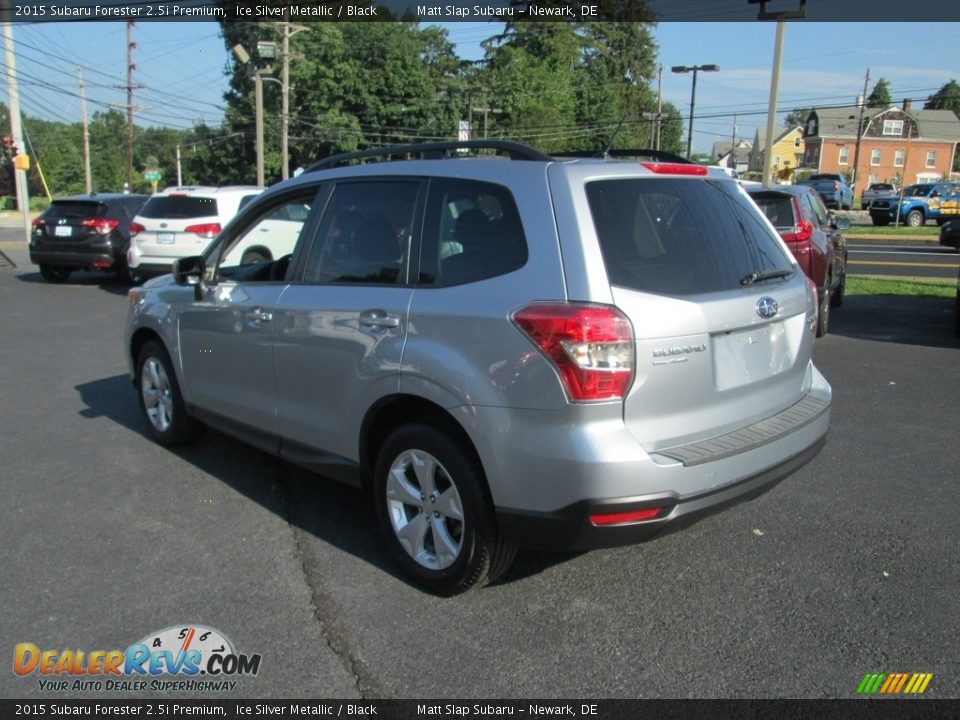 2015 Subaru Forester 2.5i Premium Ice Silver Metallic / Black Photo #8