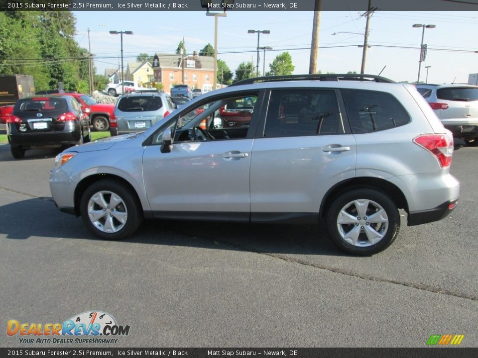 2015 Subaru Forester 2.5i Premium Ice Silver Metallic / Black Photo #9