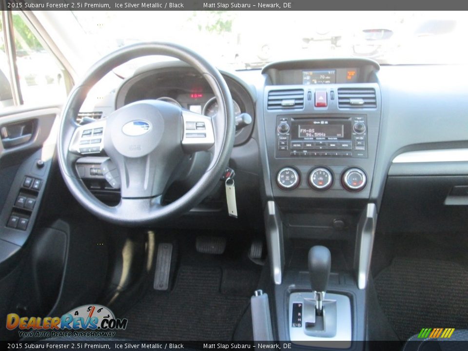 2015 Subaru Forester 2.5i Premium Ice Silver Metallic / Black Photo #10