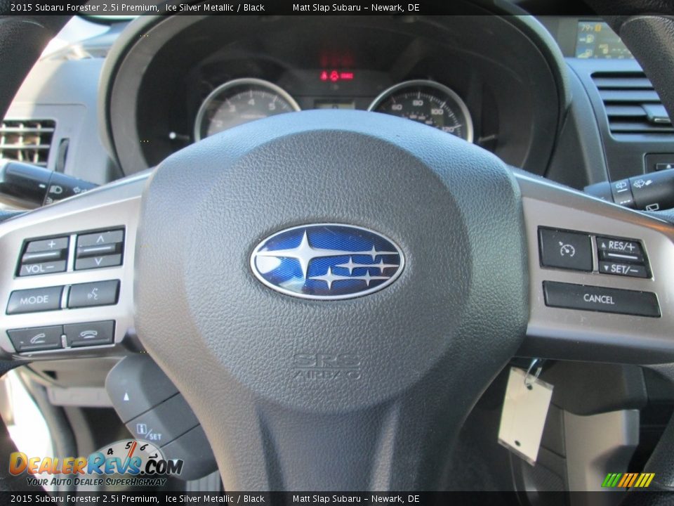 2015 Subaru Forester 2.5i Premium Ice Silver Metallic / Black Photo #11