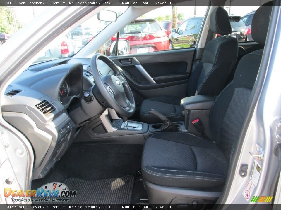 2015 Subaru Forester 2.5i Premium Ice Silver Metallic / Black Photo #13